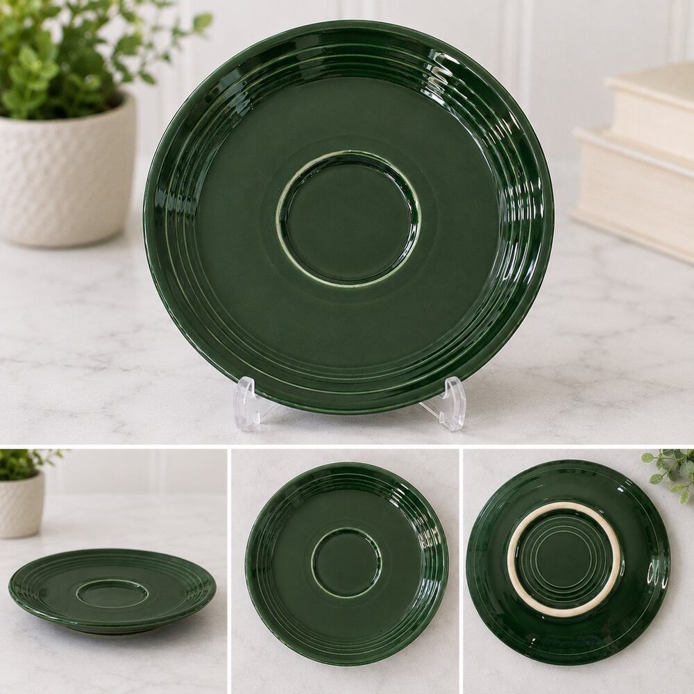 Fiestaware Green Saucer Fiesta Ringware Coffee Cup Saucer Replacement